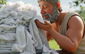 Atlas With Fresh Laundry